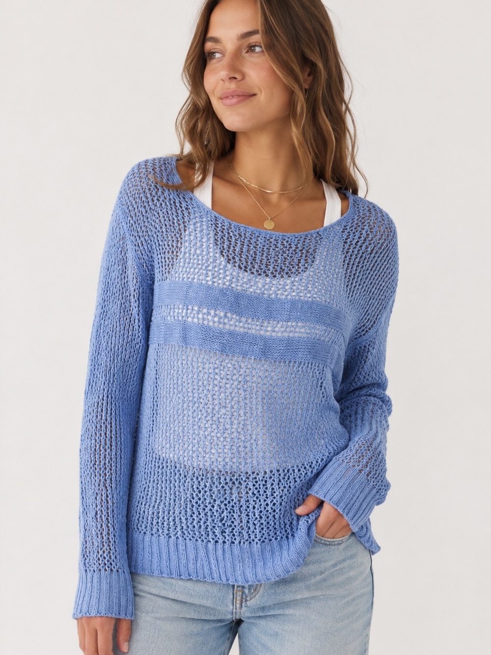 Amercian Eagle open knit sweater